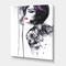 Designart - Painting Female Portrait - Modern Canvas Wall Art Print